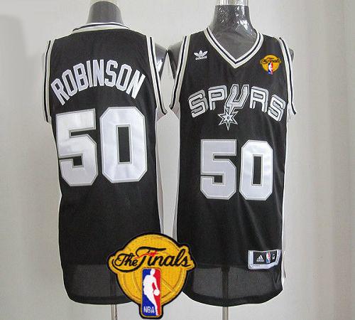 David Robinson San Antonio Spurs black jersey
