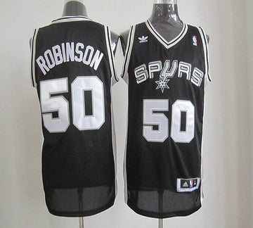 David Robinson San Antonio Spurs black jersey