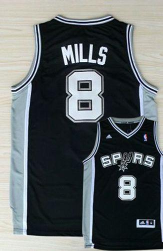 Patty Mills San Antonio Spurs black jersey