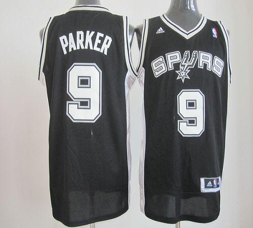 Tony Parker San Antonio Spurs black jersey