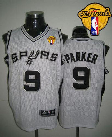 Tony Parker San Antonio Spurs white jersey