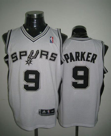 Tony Parker San Antonio Spurs white jersey