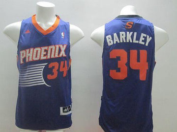 Charles Barkley Phoenix Suns purple jersey