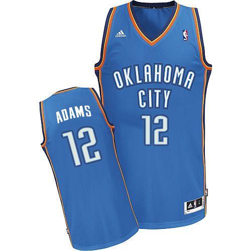Steven Adams Oklahoma City Thunder blue jersey
