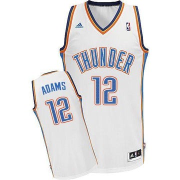 Steven Adams Oklahoma City Thunder white jersey