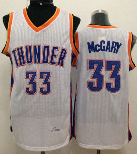 Mitch McGary Oklahoma City Thunder white jersey