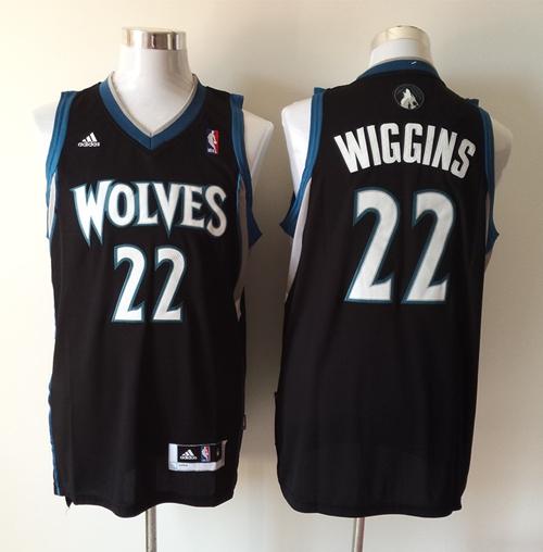 Andrew Wiggins Minnesota Timberwolves black jersey