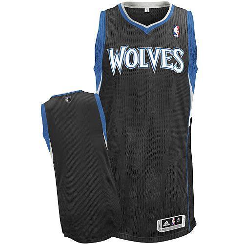 Custom Minnesota Timberwolves black jersey