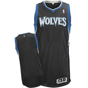 Custom Minnesota Timberwolves black jersey