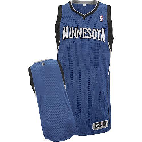 Custom Minnesota Timberwolves blue jersey