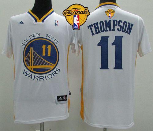 Klay Thompson Golden State Warriors white Alternate jersey