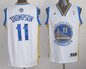 Klay Thompson Golden State Warriors white jersey