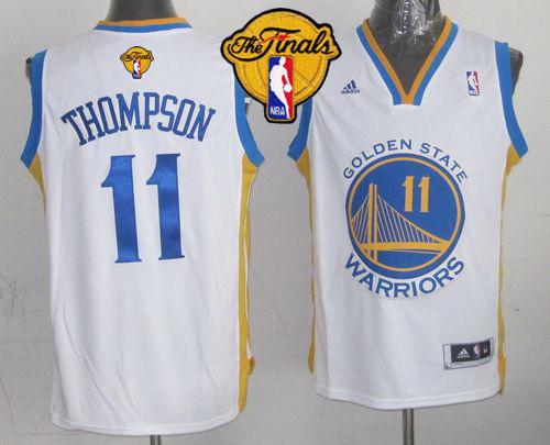 Klay Thompson Golden State Warriors white jersey