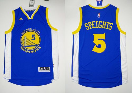 Marreese Speights Golden State Warriors blue jersey