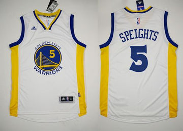 Marreese Speights Golden State Warriors white jersey