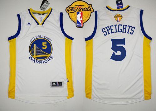 Marreese Speights Golden State Warriors white jersey