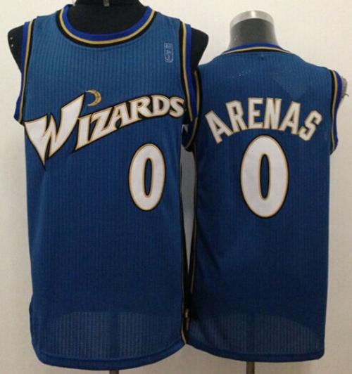 Gilbert Arenas Washington Wizards blue jersey