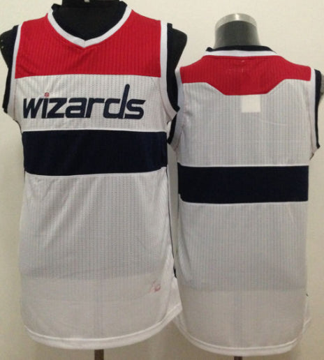 Custom Washington Wizards white jersey