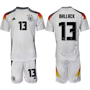Michael Ballack Germany National Team white Home jersey
