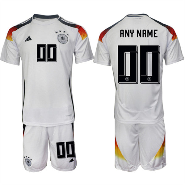 Custom Germany National Team white Home jersey