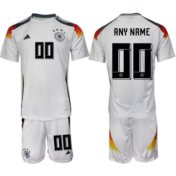 Custom Germany National Team white Home jersey