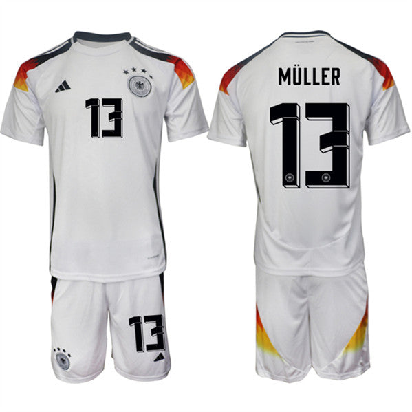 Thomas Müller Germany National Team white Home jersey