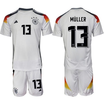 Thomas Müller Germany National Team white Home jersey