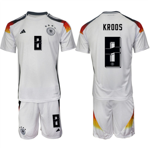 Toni Kroos Germany National Team white Home jersey