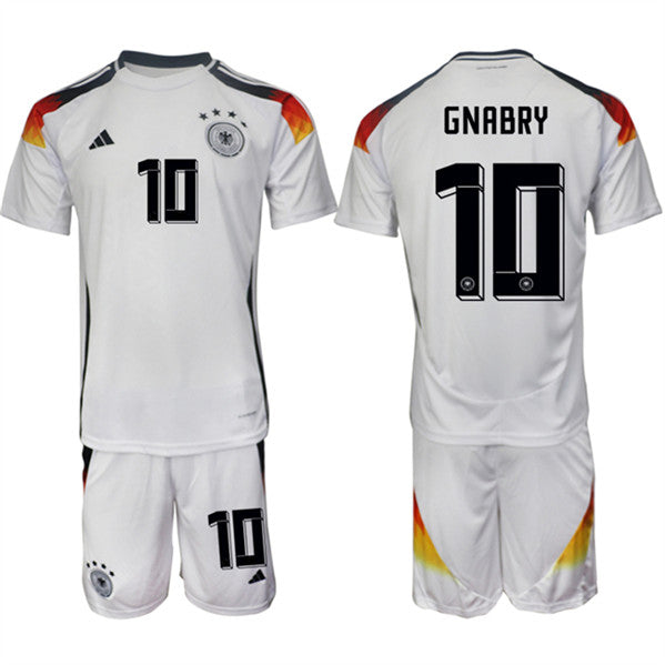 Serge Gnabry Germany National Team white Home jersey