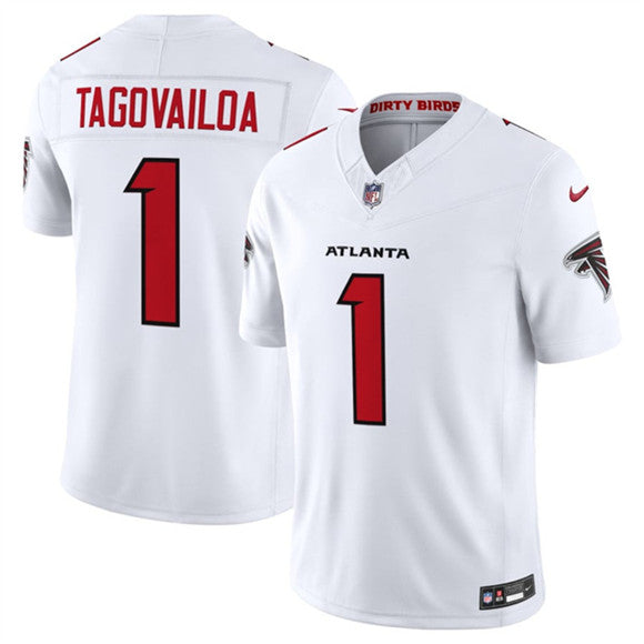 Tua Tagovailoa Atlanta Falcons white Vapor jersey