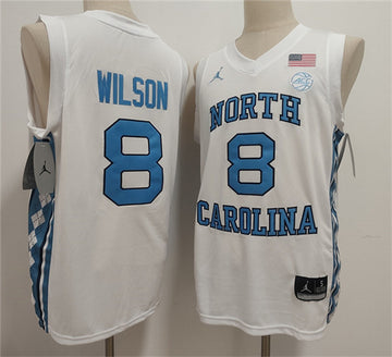 Caleb Wilson North Carolina Tar Heels white Limited jersey