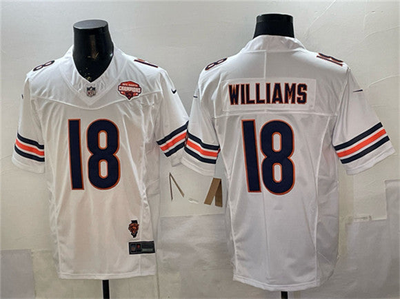 Caleb Williams Chicago Bears white jersey