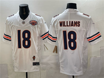Caleb Williams Chicago Bears white jersey