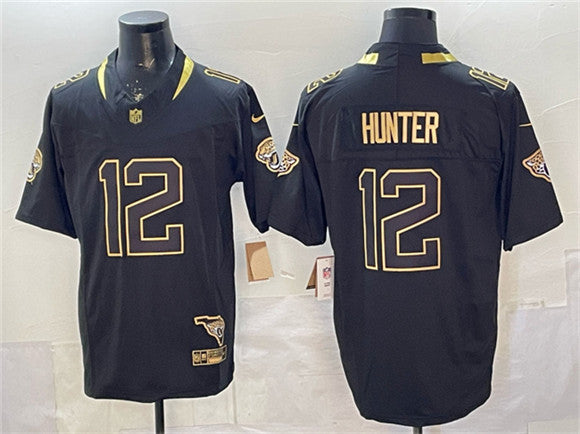 Travis Hunter Jacksonville Jaguars black Vapor jersey