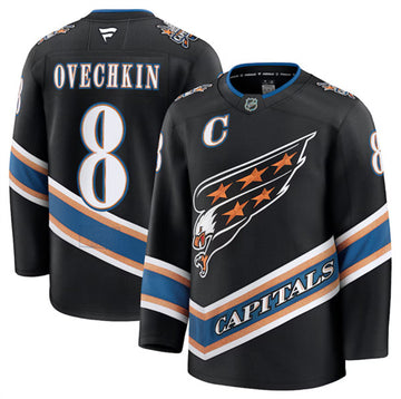 Alexander Ovechkin Washington Capitals black Alternate jersey