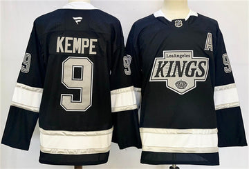 Adrian Kempe Los Angeles Kings black Home jersey
