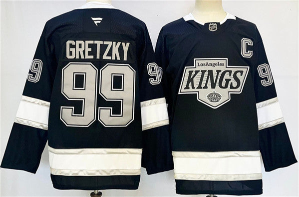 Wayne Gretzky Los Angeles Kings black Home jersey