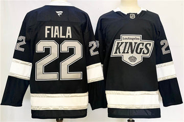 Kevin Fiala Los Angeles Kings black Home jersey