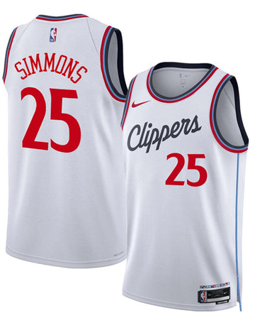 Ben Simmons Los Angeles Clippers white jersey
