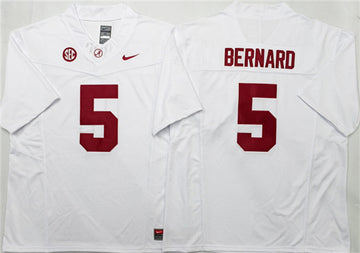 Germie Bernard Alabama Crimson Tide white jersey