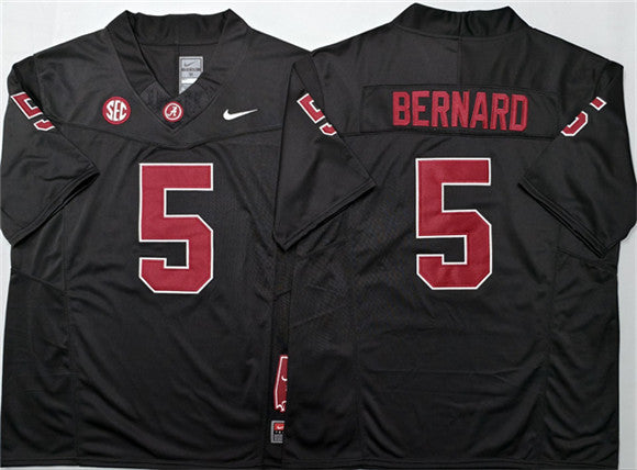 Germie Bernard Alabama Crimson Tide black jersey