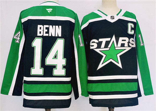 Jamie Benn Dallas Stars black Reverse Retro jersey