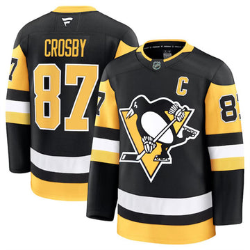 Sidney Crosby Pittsburgh Penguins black Home jersey