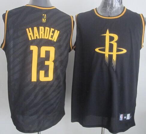 James Harden Houston Rockets black Fashion jersey