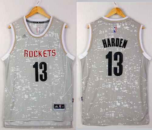 James Harden Houston Rockets grey jersey