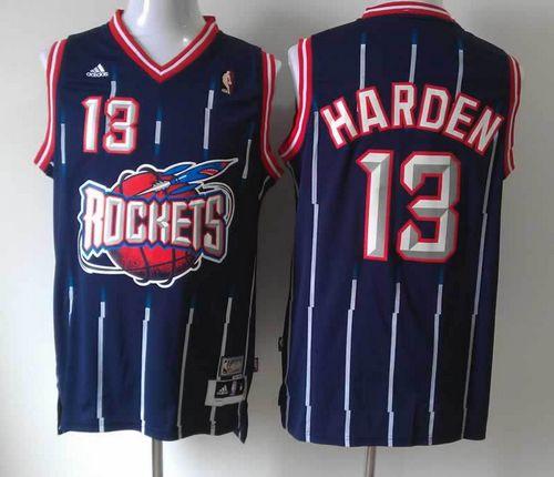 James Harden Houston Rockets navy Fashion jersey