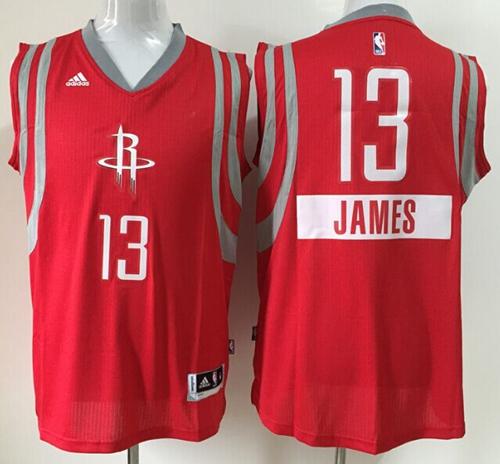James Harden Houston Rockets red jersey
