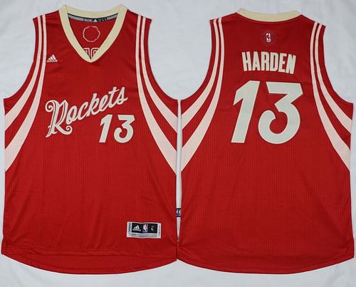 James Harden Houston Rockets red jersey