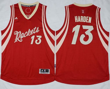 James Harden Houston Rockets red jersey