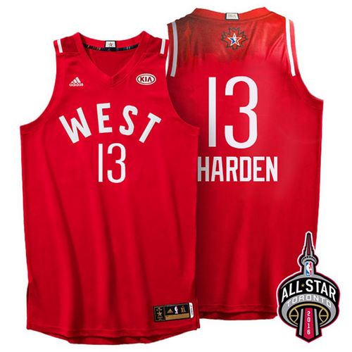 James Harden Houston Rockets red jersey